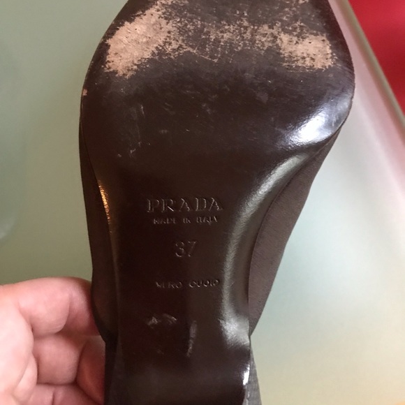 Prada silk slides - Picture 4 of 4
